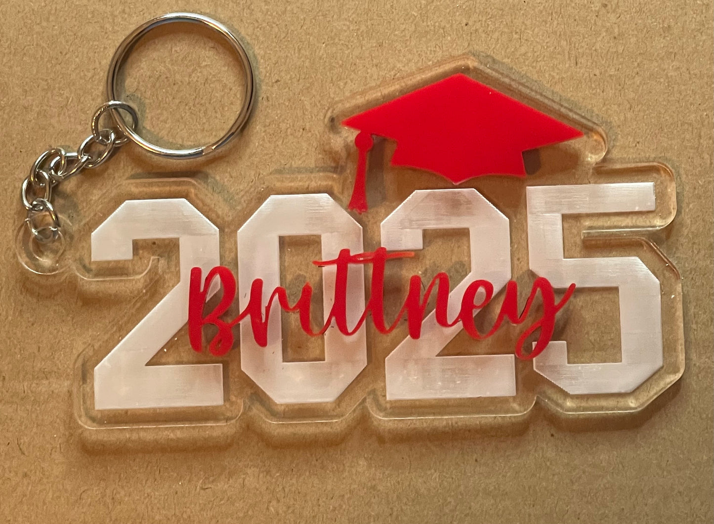 Senior acrylic keychain