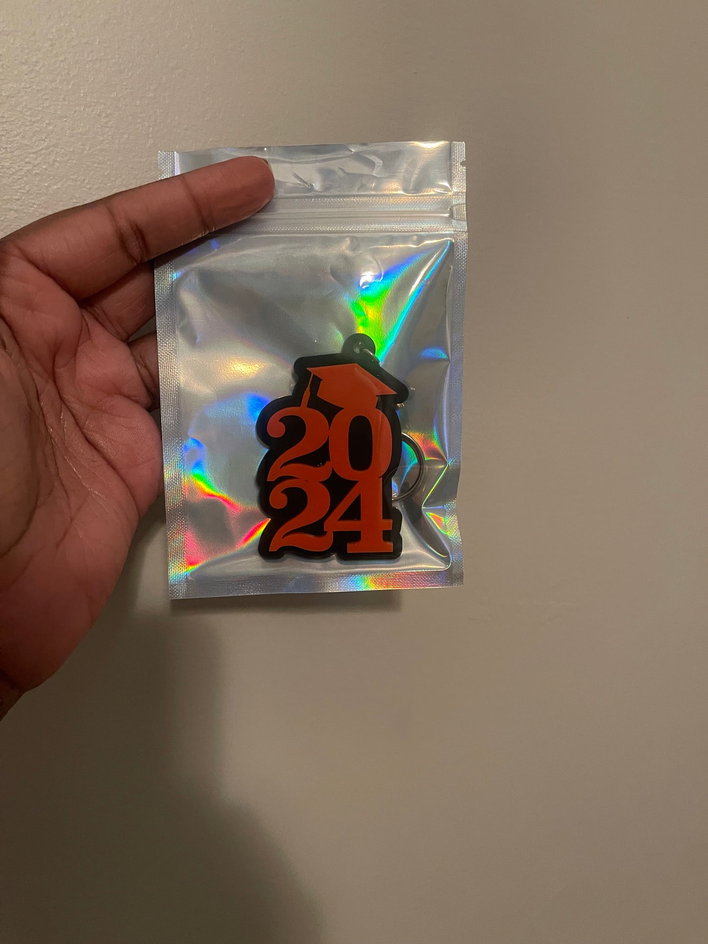 Senior acrylic keychain