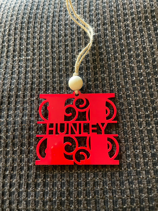 Monogram Ornament Monogram Ornament