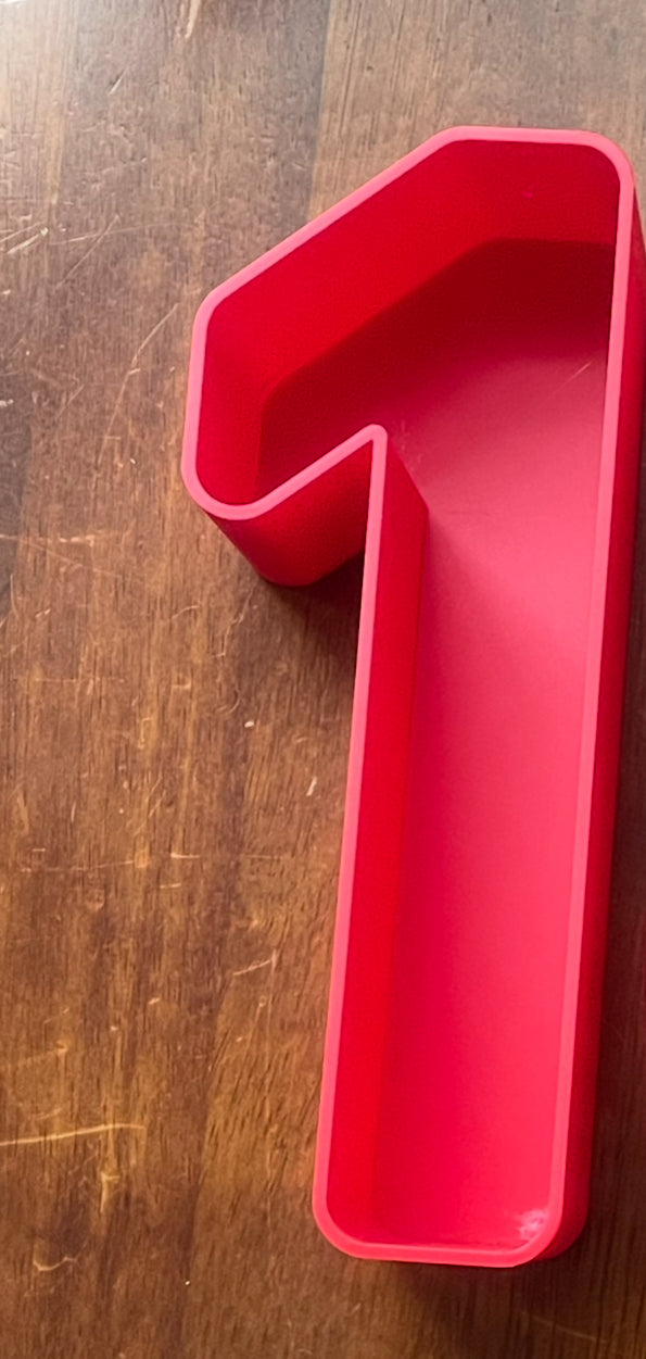 3D Printed Letters & Numbers (20 cm)