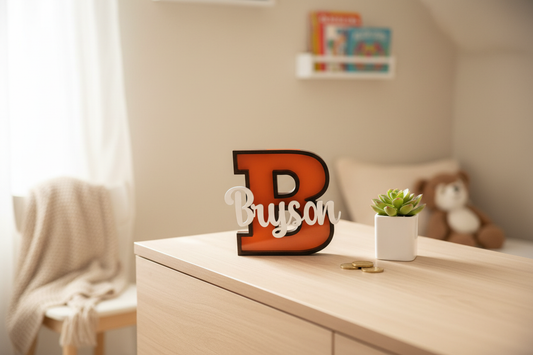 Bryson B Letter Bank – Dresser Lifestyle Mockup Bryson B Letter Bank – Dresser Lifestyle Mockup