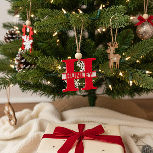 HUNLEY Ornament Mockup HUNLEY Ornament Mockup
