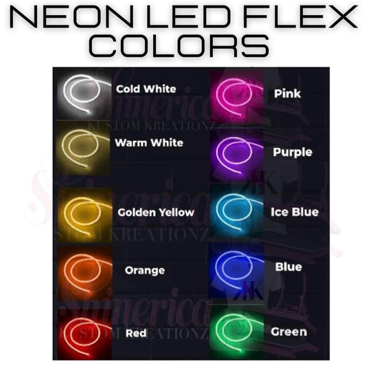 Custom Unicorn Neon Flex Sign - Personalized Acrylic LED Wall Decor Custom Unicorn Neon Flex Sign - Personalized Acrylic LED Wall Decor