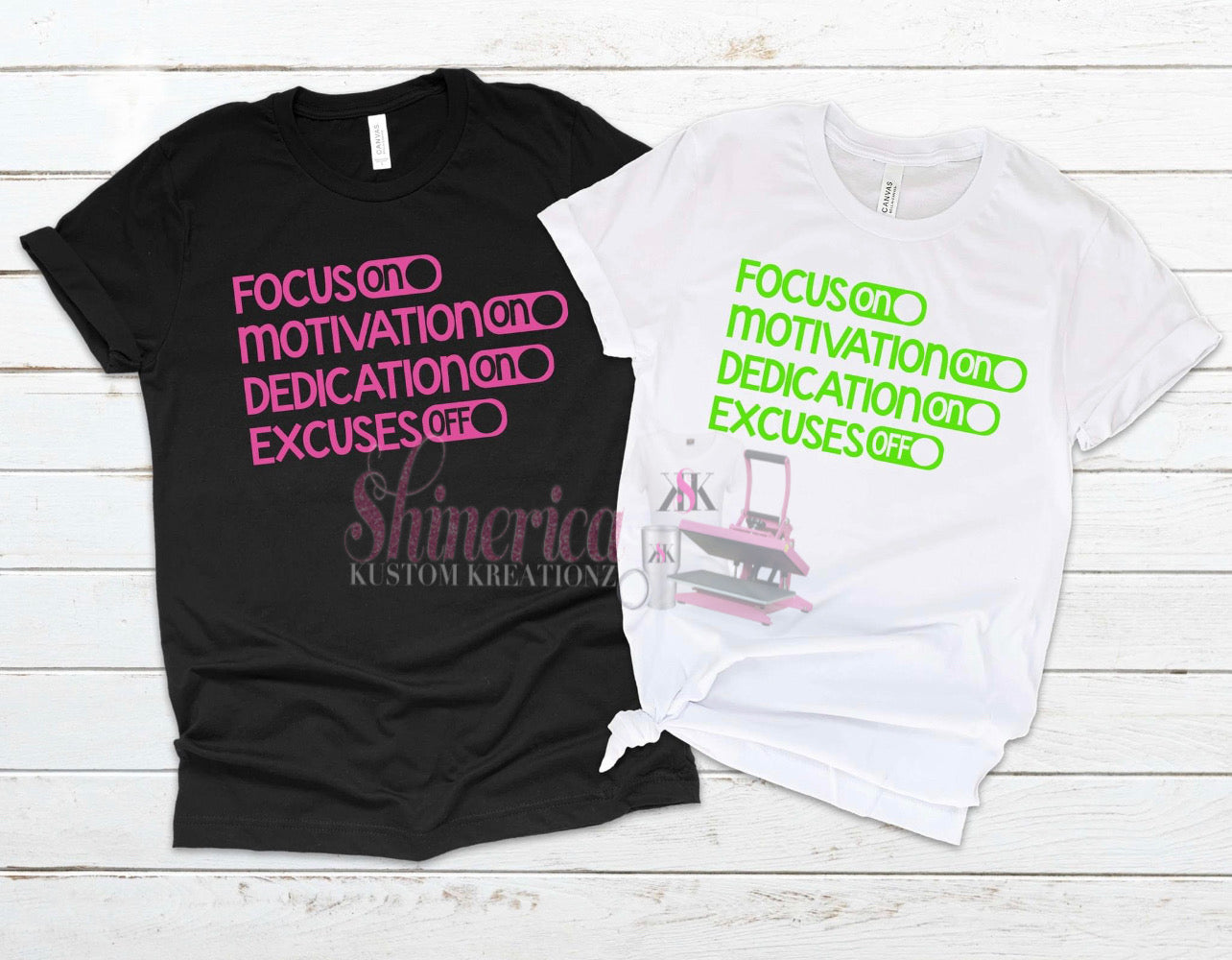 Focus, Motivation and Dedication