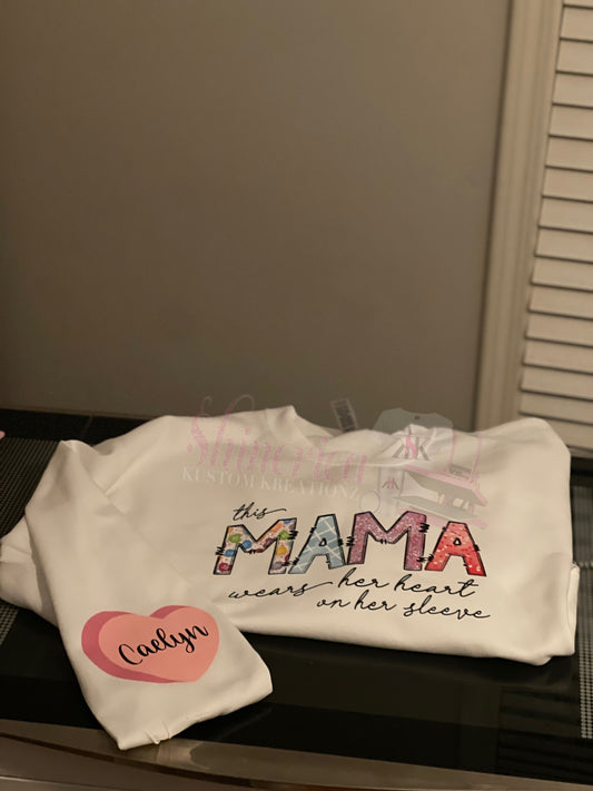 Wears Her Heart on Her Sleeves Wears Her Heart on Her Sleeves