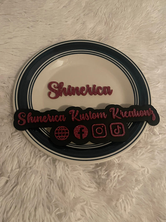 Acrylic Name Acrylic Name