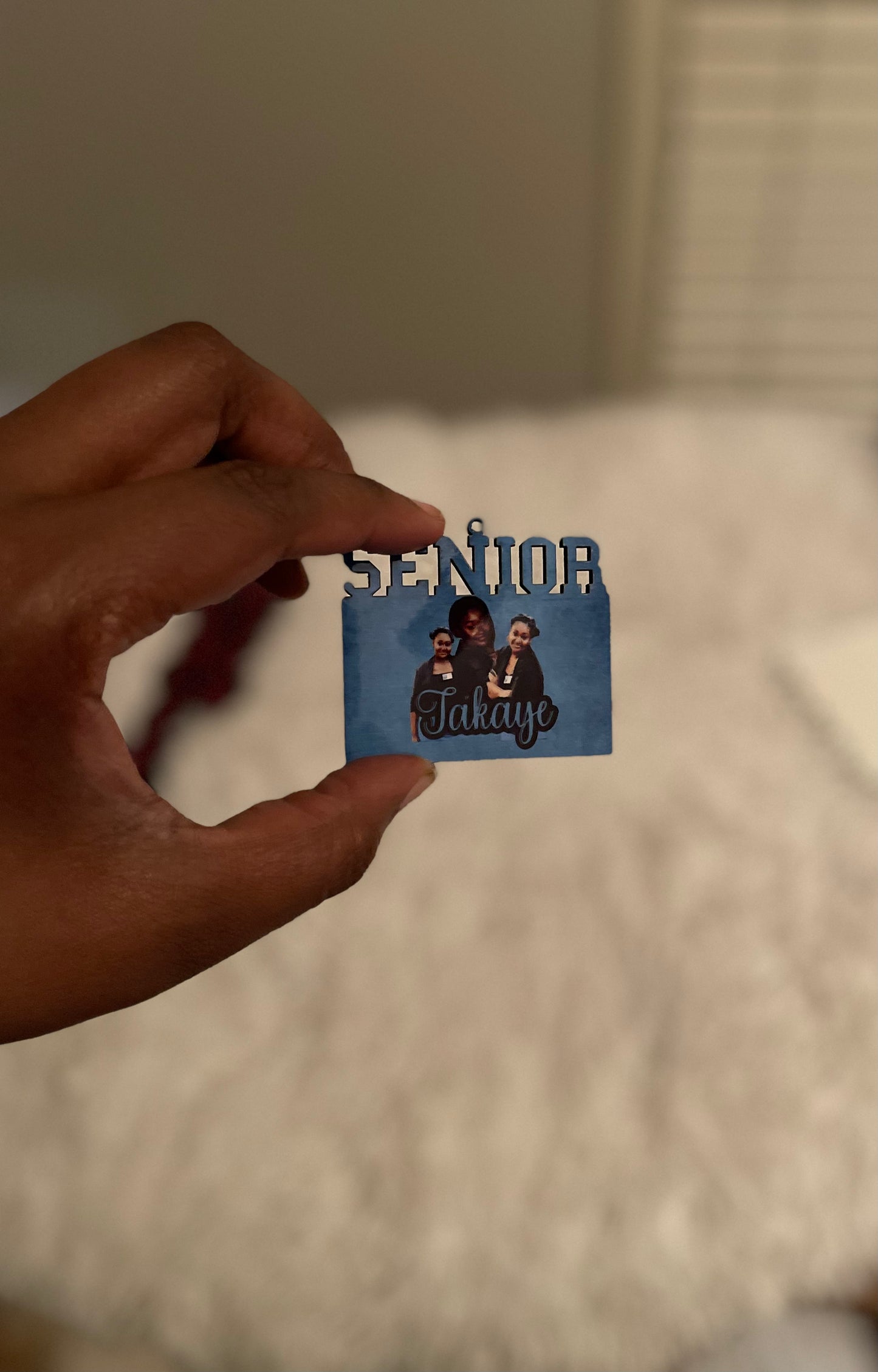 Senior Sublimation Keychain