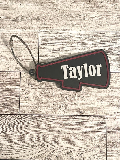 Personalized Cheer Bag Tags