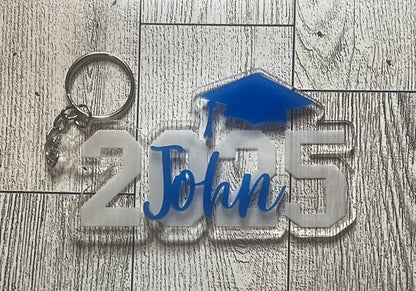 Senior acrylic keychain