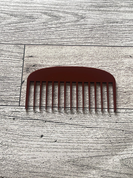 Keepsake Acrylic Hair Comb
