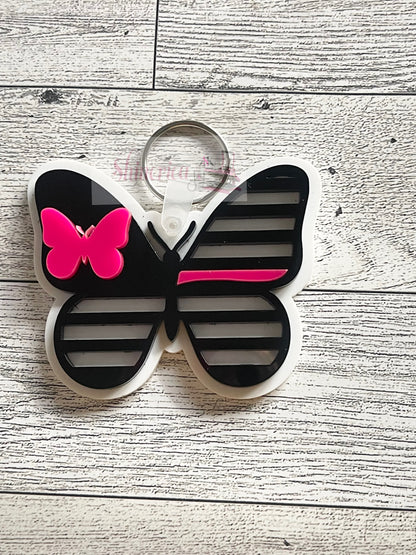 Awareness Butterfly (Sign & Keychain)