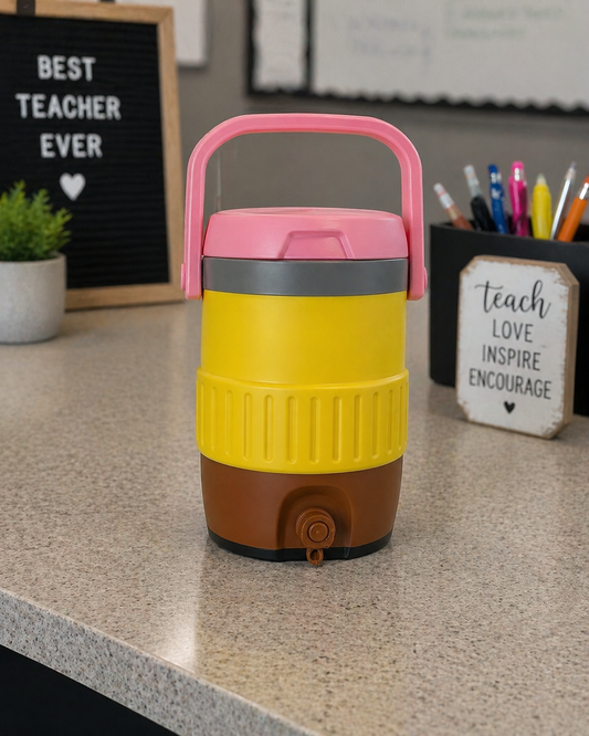 Pencil Themed Can Cooler – 3D Printed Novelty Can Holder for Teachers & Back to School