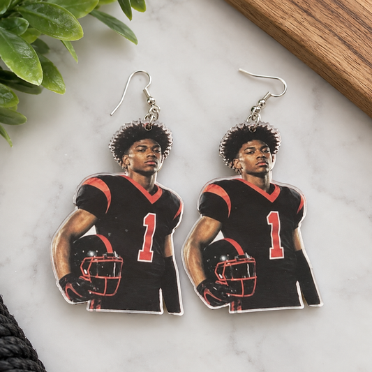 Custom Photo Earrings | Personalized Sublimation Earrings