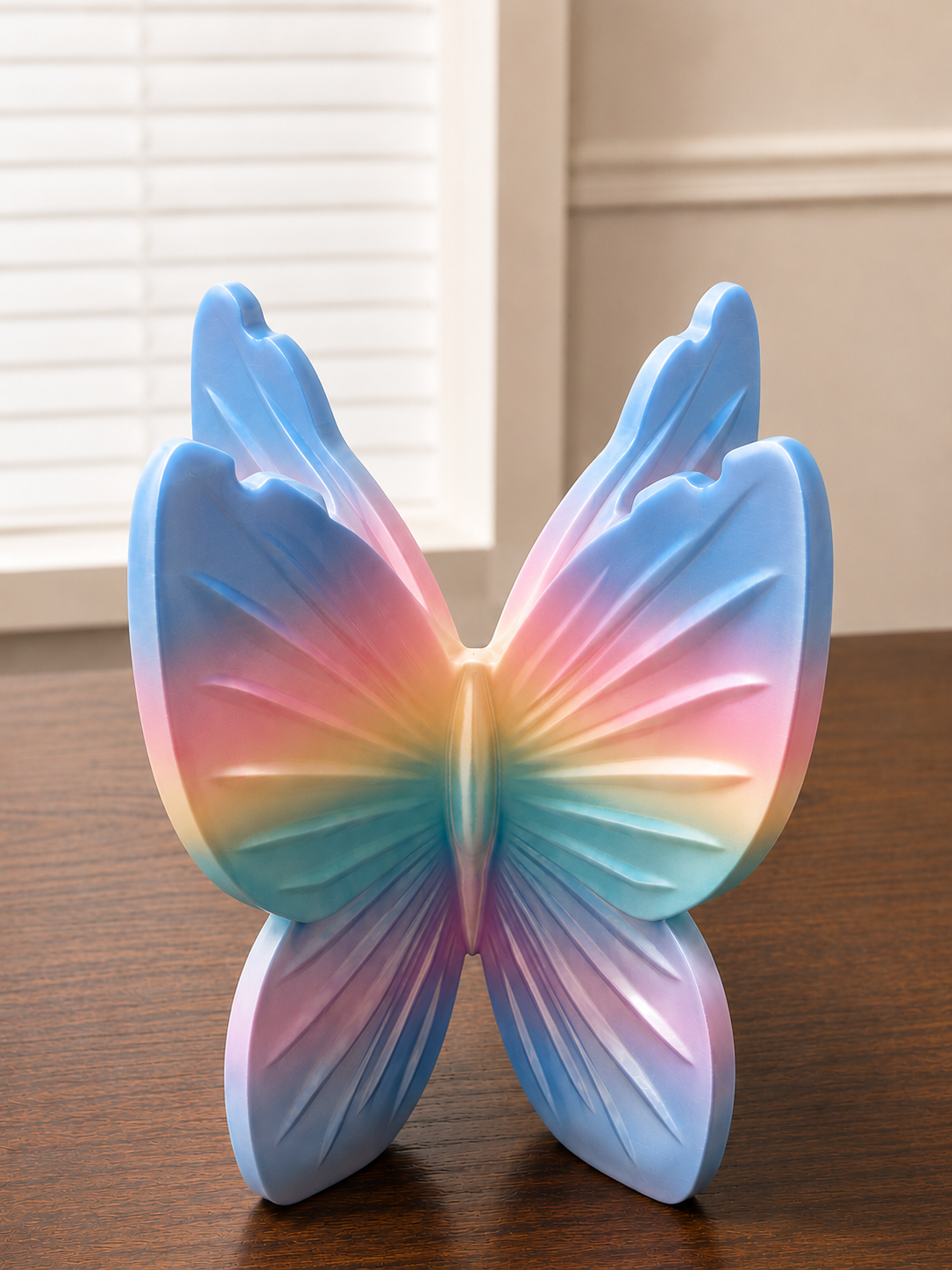 3D Printed 3-Wick Candle Holder Stand | Butterfly, Fairy Wings & Angel Wings