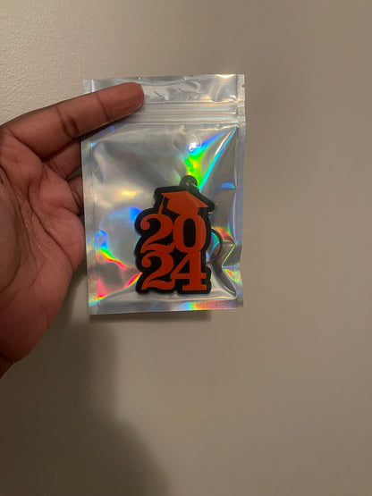 Senior acrylic keychain