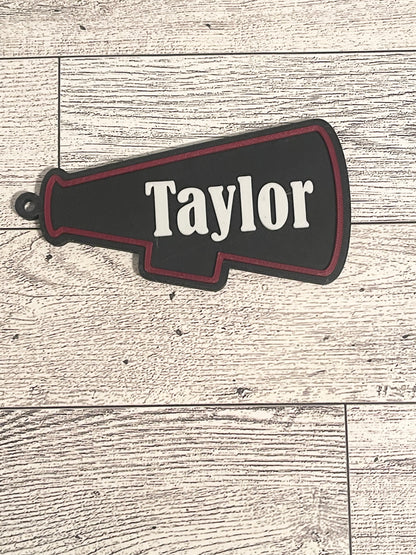 Personalized Cheer Bag Tags