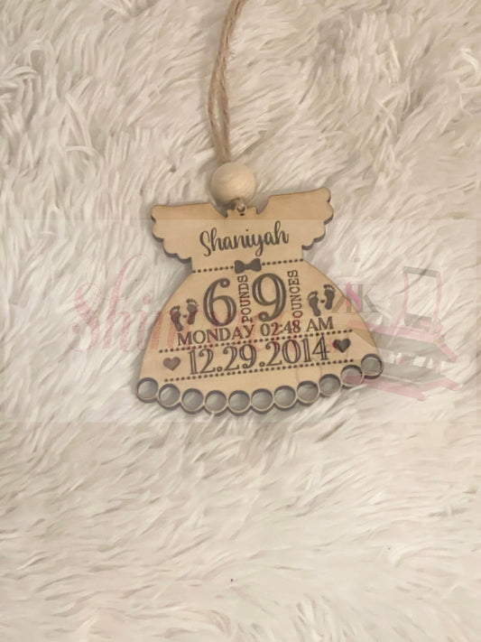 Birthday Stat Ornament