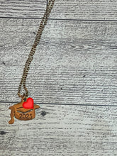 Load image into Gallery viewer, Graduation Cap Pendant Necklace
