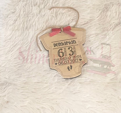 Birthday Stat Ornament