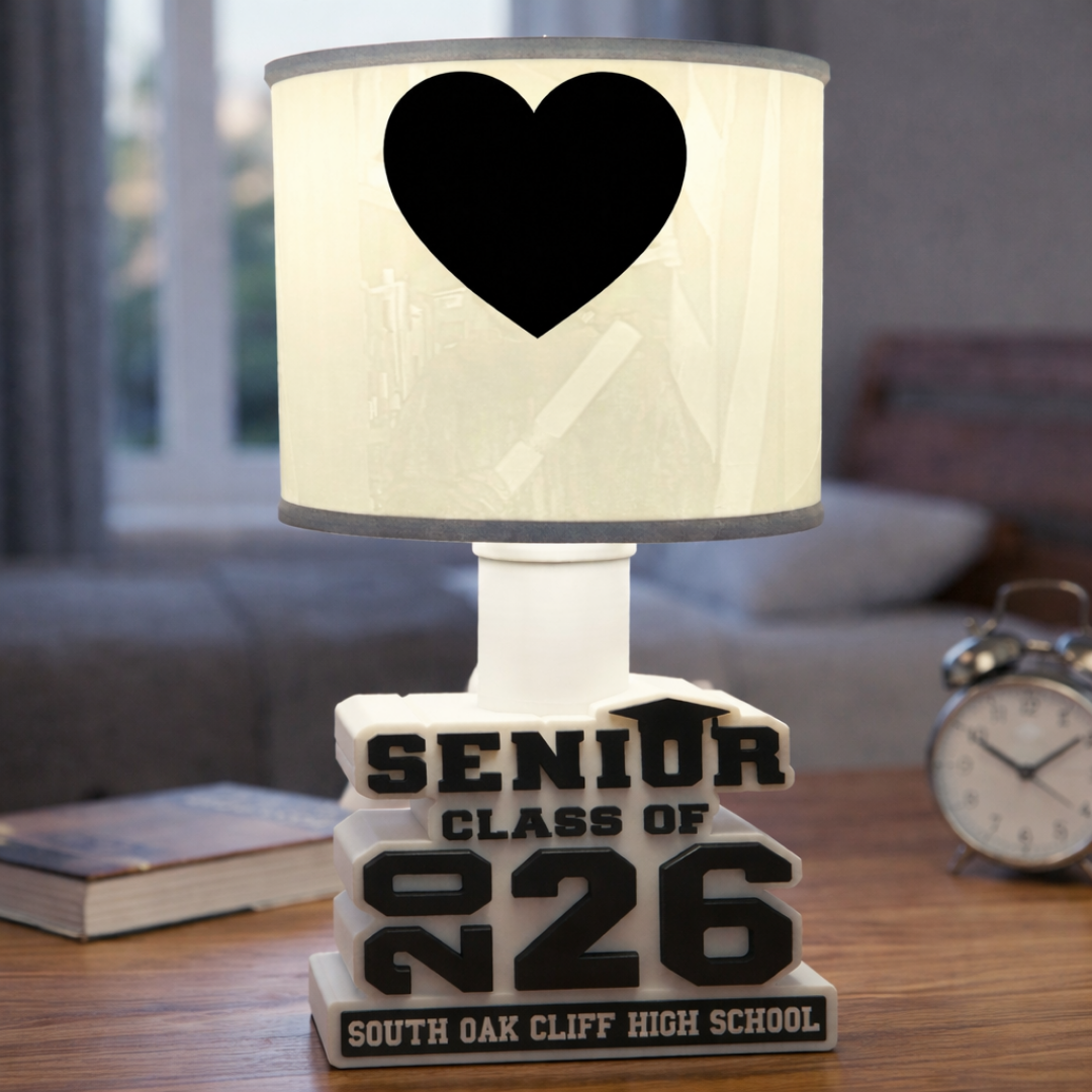 Graduation Party Bundle 2026 | Custom Grad Lamp, Name Sign & Personalized Gift Set