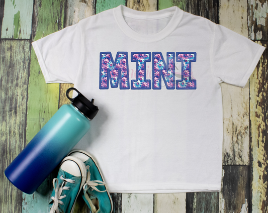 Mini-floral blue