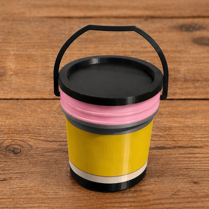 Personalized Gift Bucket & Pencil Holder – Custom Teacher Appreciation Desk Organizer