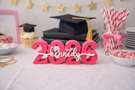 Personalized Graduation Name Display