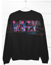 Load image into Gallery viewer, Personalized WIFEY(pink galaxy) apparel
