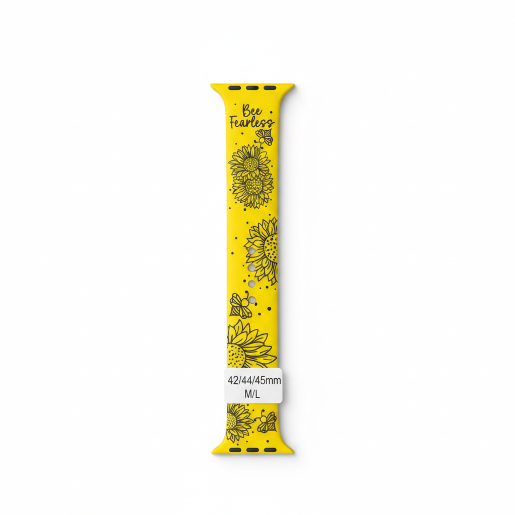 Bee Fearless Watch Band Mockup