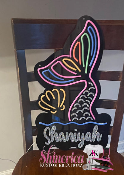 Mermaid Neon Flex Sign