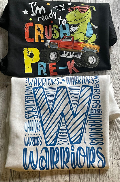 Custom Kids Shirt Personalized Children's Apparel
