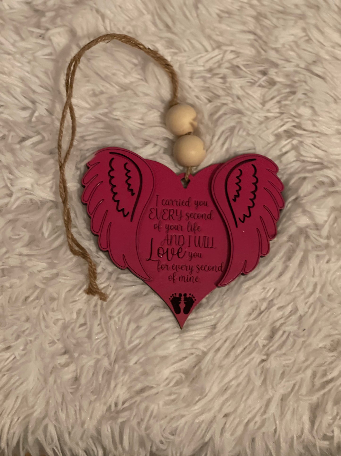Infant & Child Loss Car Charm | Personalized Memorial Keepsake
