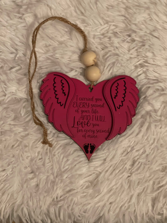 Infant & Child Loss Car Charm | Personalized Memorial Keepsake