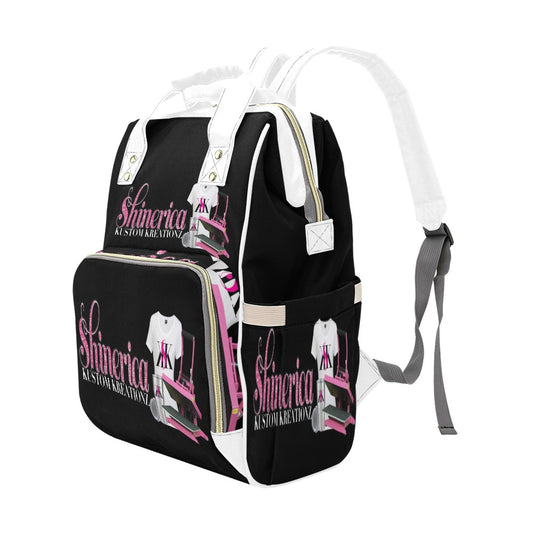 Custom Diaper Backpack Personalized Baby Bag for Mom and Dad