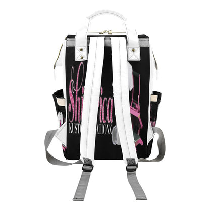 Custom Diaper Backpack Personalized Baby Bag for Mom and Dad