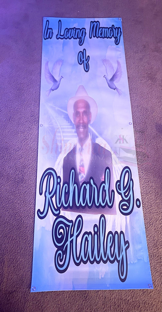 Custom Grave Blanket | Personalized Memorial Grave Cover for Loved Ones