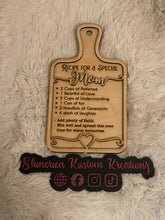 Load image into Gallery viewer, Recipe For A Special Mom/Grandma
