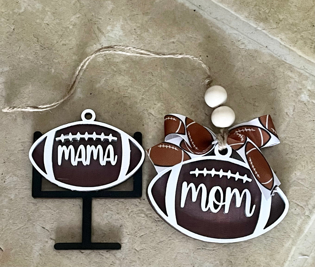 Football Car Charm