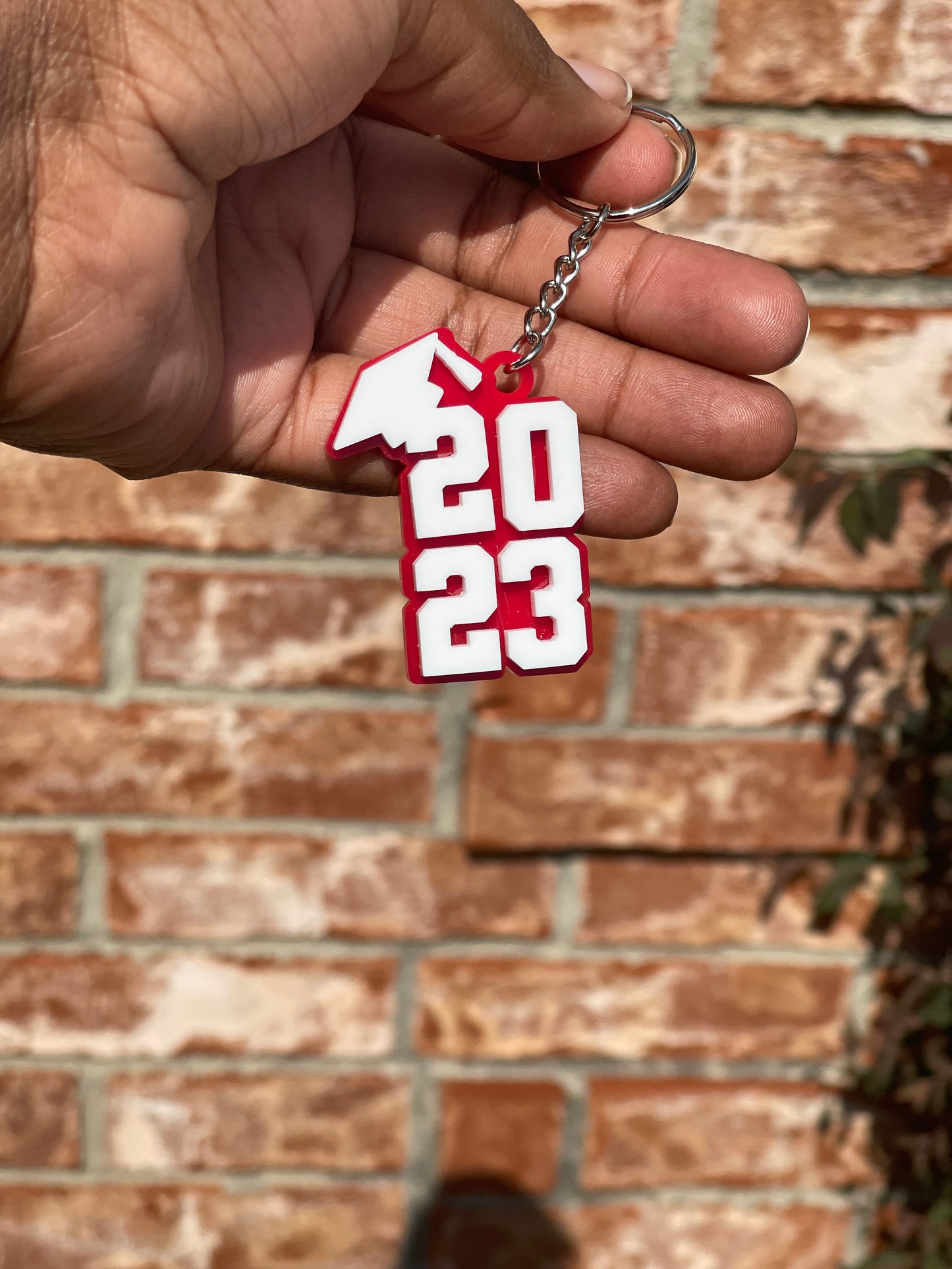 Senior acrylic keychain