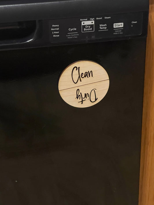 Clean Dirty (dishwasher magnet)