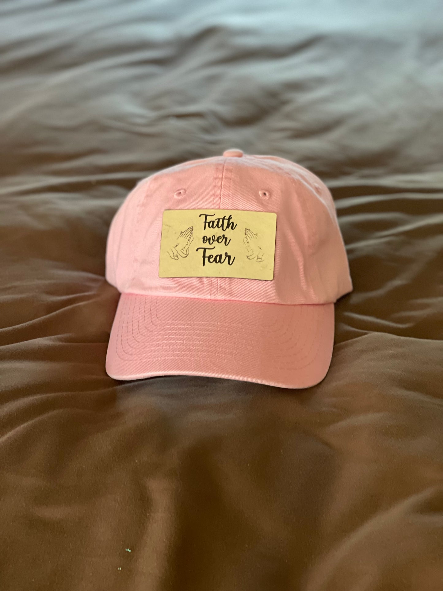 Hat with Engraved Patch
