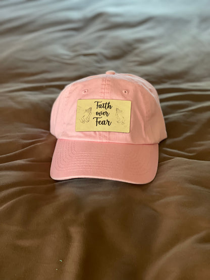 Hat with Engraved Patch