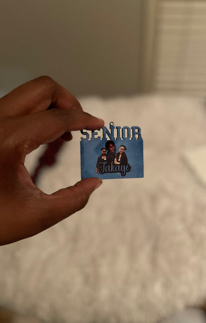 Senior Sublimation Keychain