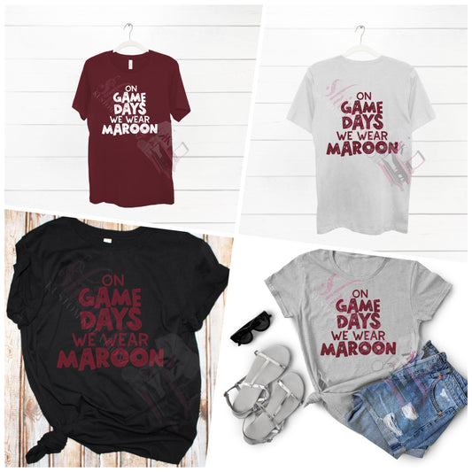 Infant/Toddler/Youth Game Day Shirts