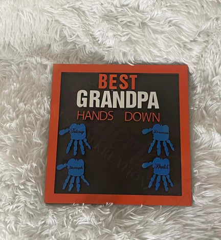 Best Grandpa Sign