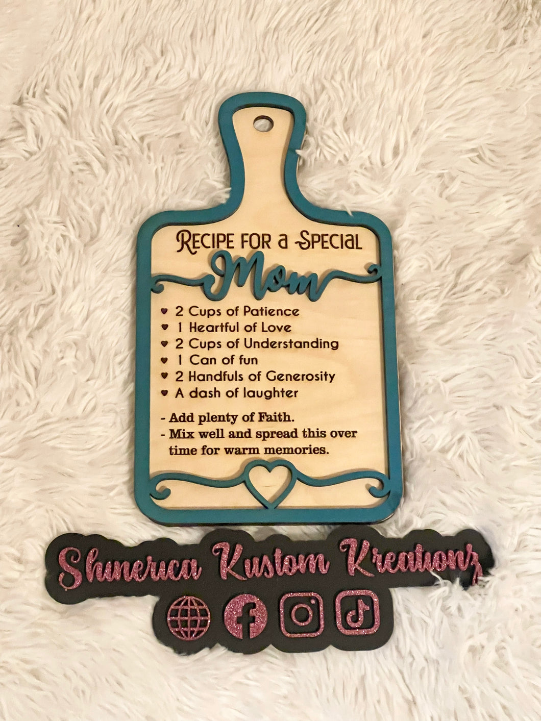 Recipe For A Special Mom/Grandma