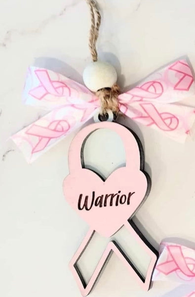 Breast Cancer Awareness Car Charms